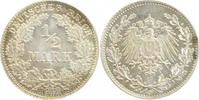 d 01611D~1.0a 0.5 Mark 1911D stgl Erstabschlag (EA)! !!!!!! J 016