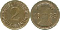 d 2.5 2 Pf 30723G~2.5 2 Pfennig 1923G ss/vz J 307