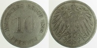     01393G~3.5 10 Pfennig  1893G s/ss J 013 6,00 EUR Differenzbesteuert nach §25a UstG zzgl. Versand