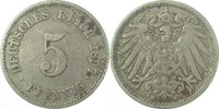 d 3.0 5 Pf 01297E~3.0 5 Pfennig  1897E ss J 012