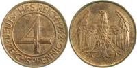  2.5 4 Pf   31532A~2.5 4 Pfennig  1932A ss/vz J 315 12,00 EUR Differenzbesteuert nach §25a UstG zzgl. Versand