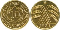 d 31732A~0.0 10 Pfennig 1932A PP zaponiert J 317