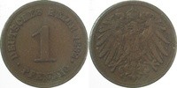  2.5 1 Pf   01092E~2.5 1 Pfennig  1892E ss/vz J 010 10,00 EUR Differenzbesteuert nach §25a UstG zzgl. Versand