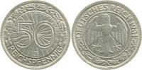 d 32431J~2.5b 50 Pfennig 1931J ss/vz kl. Rf. J 324