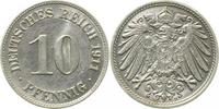 d  013n11D~1.2 10 Pfennig  1911D f.stgl !! J 013