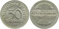     30119E~2.0 50 Pfennig  1919E vz J 301 20,50 EUR Differenzbesteuert nach §25a UstG zzgl. Versand