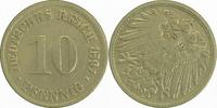     01391D~2.5s 10 Pfennig  1891D s/ss ca. S30 J 013 18,00 EUR Differenzbesteuert nach §25a UstG zzgl. Versand