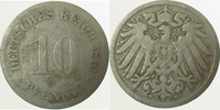 d  01391F~3.5 10 Pfennig  1891F s/ss J 013