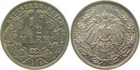     01606A~1.5a 0.5 Mark  1906A vz/stgl. Erstabschlag (EA)! ! J 016 12,00 EUR Differenzbesteuert nach §25a UstG zzgl. Versand