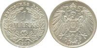     017n06D~1.1a-b 1 Mark  1906D prfr/stgl EA prägebedingter Rf. J 017 75,00 EUR Differenzbesteuert nach §25a UstG zzgl. Versand