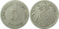 d 3.0 5 Pf 01297D~3.0 5 Pfennig  1897D ss J 012