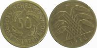 d 31024F~2.5s 50 Pfennig 1924F ss/vz ca. S340!! J 310
