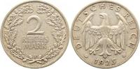 d 2.5 2 RM 32025F~2.5 2 Reichsmark 1925F ss/vz J 320