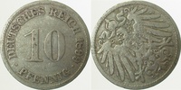     01399F~3.5s 10 Pfennig  1899F s/ss St.Dr. ca.S315 J 013 12,00 EUR Differenzbesteuert nach §25a UstG zzgl. Versand