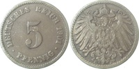 d 3.0 5 Pf 012n01F~3.0 5 Pfennig  1901F ss J 012