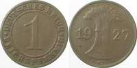 d 3.0 1 Pf 31327G~3.0 1 Pfennig 1927G ss J 313