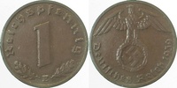 d 1.5 1 Pf 36139E~1.5 1 Pfennig 1939E vz/st J 361