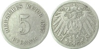 d 3.0 5 Pf 01297G~3.0 5 Pfennig  1897G ss J 012