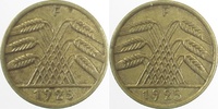 d 5 Pf 31625F~3.0a 5 Pfennig  1925F kleine und große Zahl 5 2Stück J 316