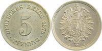 d 1.1 5 Pf 00376E~1.1 5 Pfennig 1876E prfr/stgl !!!! J 003