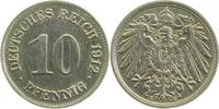     013n12E~1.5 10 Pfennig  1912E vz/stgl J 013 13,00 EUR Differenzbesteuert nach §25a UstG zzgl. Versand