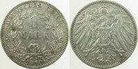     017n10E~2.5 1 Mark  1910E ss/vz J 017 9,50 EUR Differenzbesteuert nach §25a UstG zzgl. Versand