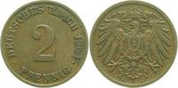  3.5 2 Pf   01104J~3.5 2 Pfennig  1904J s/ss J 011 5,00 EUR Differenzbesteuert nach §25a UstG zzgl. Versand