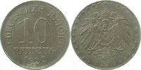 d  29822E~1.8 10 Pfennig  1922E vz+ J 298