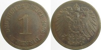 d 2.0 1 Pf 010n06E~2.0 1 Pfennig 1906E vz J 010