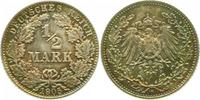 d 01605D~1.1-PAT 0.5 Mark 1915D stgl. Herrl. Patina !! J 016
