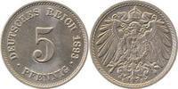  1.1 5 Pf   01293E~1.1 5 Pfennig  1893E prfr/stl !!! J 012 120,00 EUR Differenzbesteuert nach §25a UstG zzgl. Versand