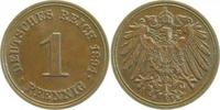 d 1.8 1 Pf 01094E~1.8 1 Pfennig 1894E vz+ !!! J 010