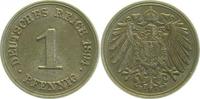 d 1 Pf 01094F~1.2-H 1 Pfennig 1894F prfr!! J 010