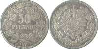 d  00877G~2.8 50 Pfennig  1877G ss+ J 008