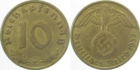 d  36437E~2.5 10 Pfennig  1937E ss/vz J 364