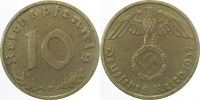 d  36437F~2.5 10 Pfennig  1937F ss/vz J 364