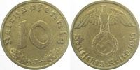     36437J~2.5 10 Pfennig  1937J ss/vz J 364 5,00 EUR Differenzbesteuert nach §25a UstG zzgl. Versand