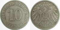     013n09E~3.0 10 Pfennig  1909E ss J 013 3,10 EUR Differenzbesteuert nach §25a UstG zzgl. Versand