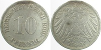 d 013n09J~3.0b 10 Pfennig 1909J ss Henkerlspur J 013