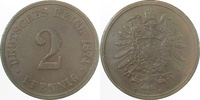  2.5 2 Pf   00274C~2.5 2 Pfennig  1874C ss/vz J 002 8,00 EUR Differenzbesteuert nach §25a UstG zzgl. Versand
