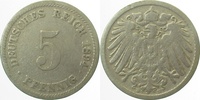 d 3.0 5 Pf 01294D~3.0 5 Pfennig  1894D ss J 012