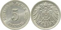 d 2.0 5 Pf 012n07A~2.0 5 Pfennig  1907A vz J 012