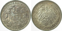     01615F~1.2b 0.5 Mark  1915F prfr./Patina J 016 6,00 EUR Differenzbesteuert nach §25a UstG zzgl. Versand