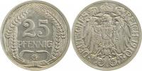 d 01810G~2.5 25 Pfennig 1910G ss/vz J 018