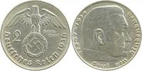 d 2.5 2 RM 36636J~2.5 2 Reichsmark Hindenburg 1936J ss/vz J 366