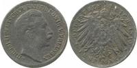 d 10400-~ 5 Mark Wilhelm II Zink Spielgeld J 104