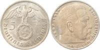 d 1.5 5 RM 36739A~1.5 5 Reichsmark Hindenburg 1939A vz/st! J 367
