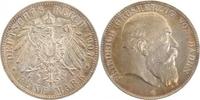 d 03307G~1.1b 5 M Friedrich I Baden prfr/stgl , herrliche Patina !!! J 033