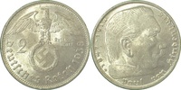  1.5 2 RM   36638B~1.5 2 Reichsmark  Hindenburg 1938B vz/st J 366 9,00 EUR Differenzbesteuert nach §25a UstG zzgl. Versand