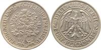 d 5 RM 33129D~2.0b-GG 5 Reichsmark 1929D Eichbaum vz berieben J 331